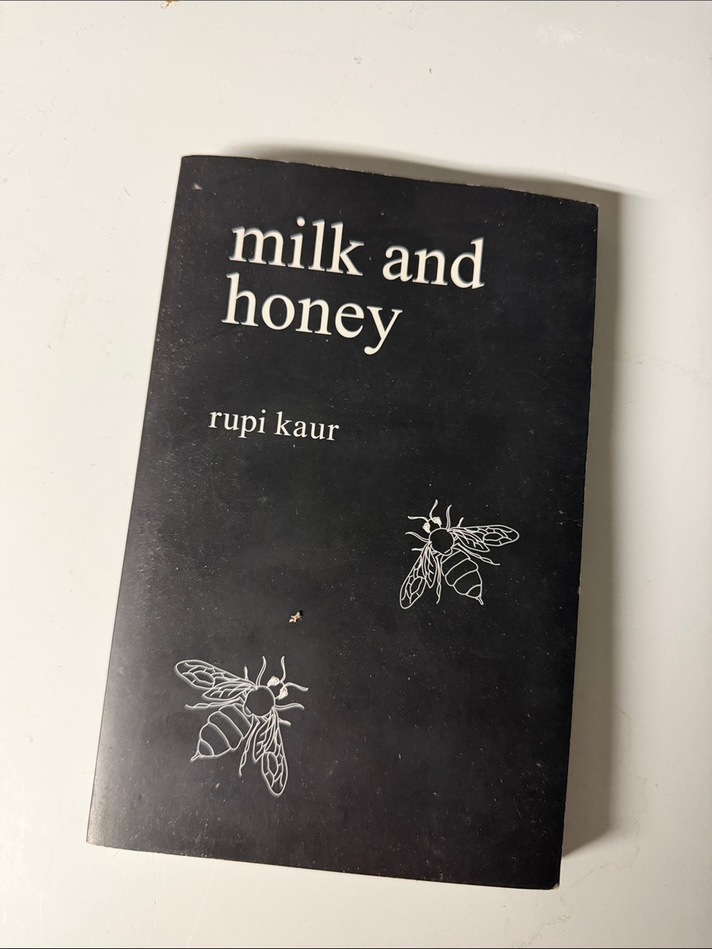 "milk and honey" Black Paperback Poetry Book